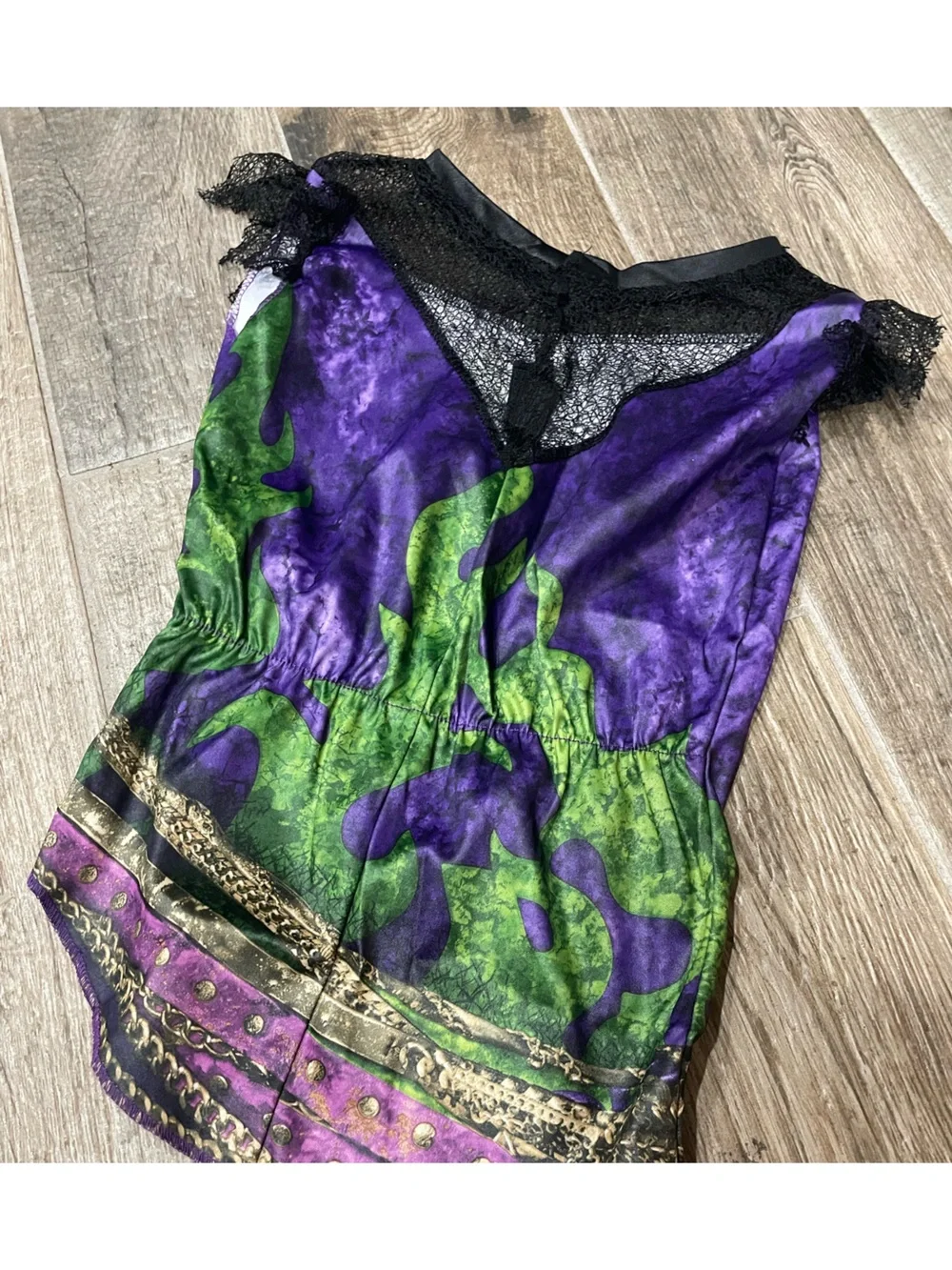 Disney Descendants Mal Purple Kids Halloween Costume Jacket pants shirt